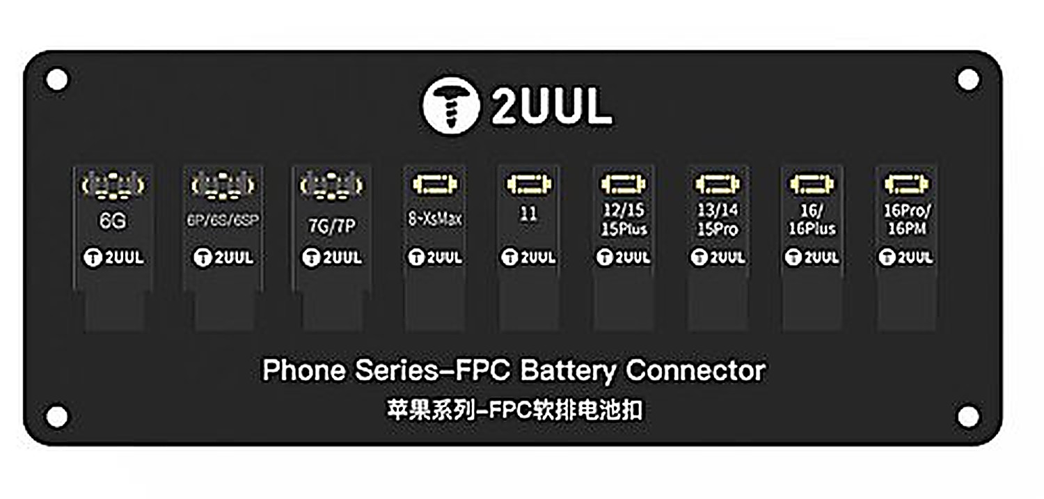 2UUL BT03 Phone Series FPC Battery Connector for Phone 6-16PM 2UUL BT03 苹果FPC软排电池扣 iPhone6-16系列