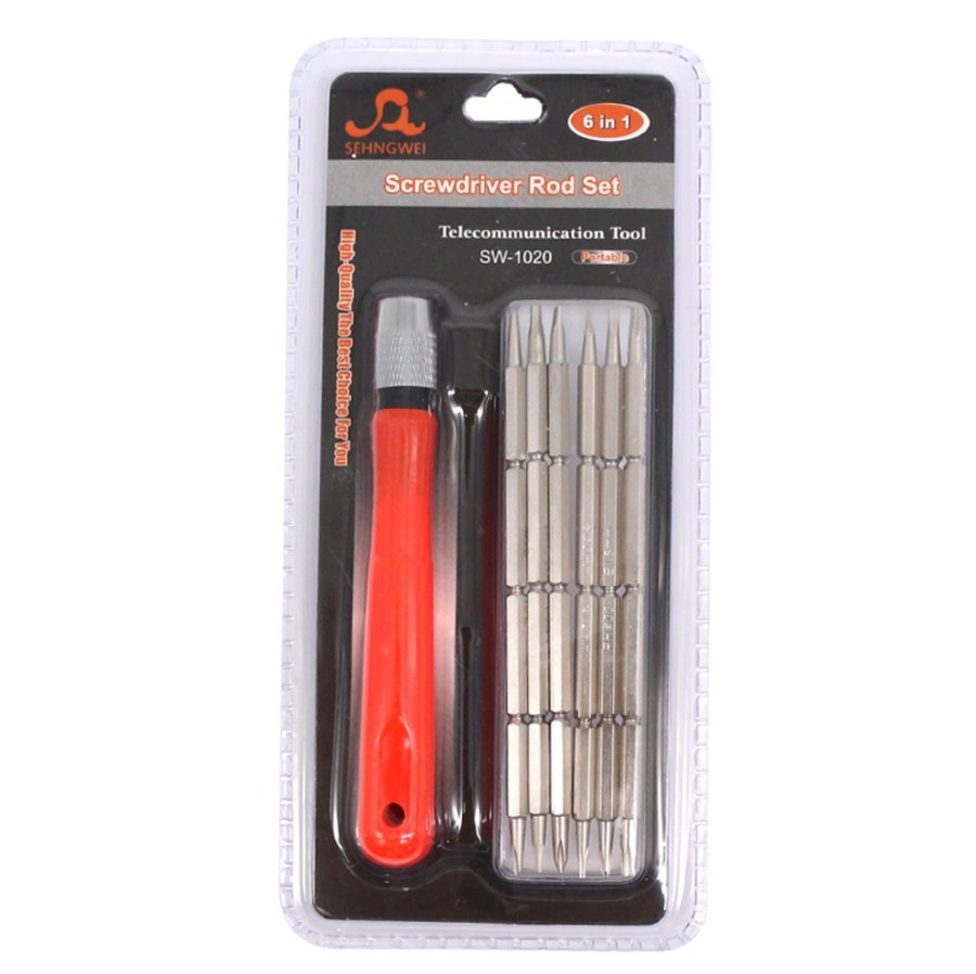 6合1螺丝刀套装 6 in 1 screwdriver set