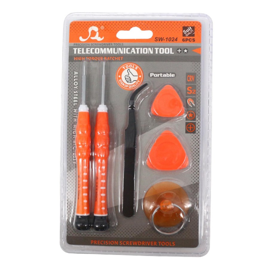 6合1螺丝刀套装 6 in 1 screwdriver set